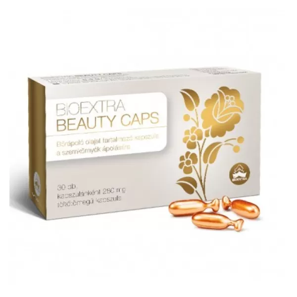 Bioextra Beauty caps bőrápoló olaj kapszula szemkörnyékre 30 db