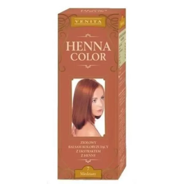Henna Color krémhajfesték nr 7 rézvörös 75 ml