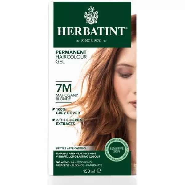 Herbatint 7m mahagóni szőke hajfesték 135 ml