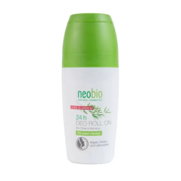 Neobio Golyós dezodor 24h bio olíva- és bambusz 50 ml