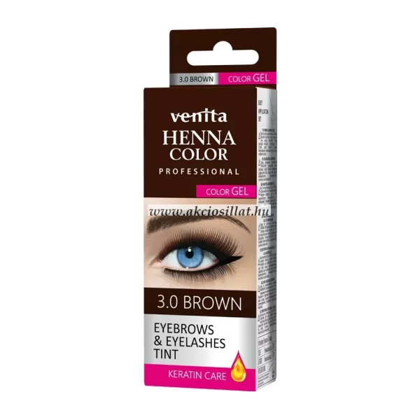 Venita Henna color gyógynövényes szemöldök festék 3.0 barna 15 g