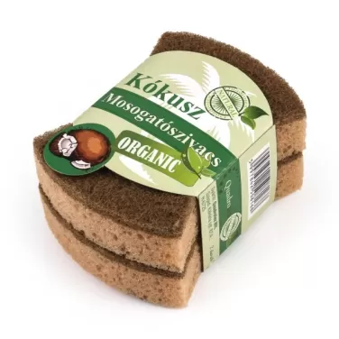Bio mosogatószivacs kókusz 2 db