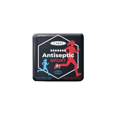 antiseptic sport ultravékony szárnyas intimbetét 9 db