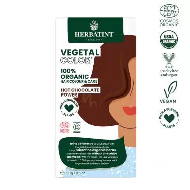 Herbatint vegetal color hot chocolate hajfesték 100 g