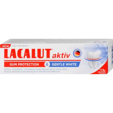 aktiv gum protection & gentle white fogkrém 75 ml